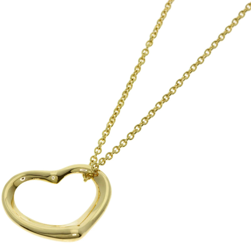TIFFANY 18k Gold Heart Necklace